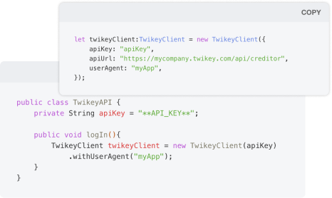 Developers - Twikey