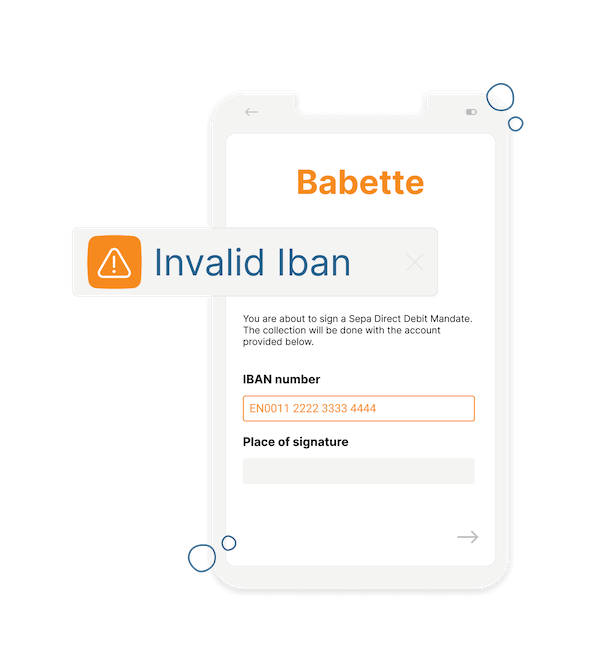 Map highlighting Twikey IBAN Name Check rollout in Europe